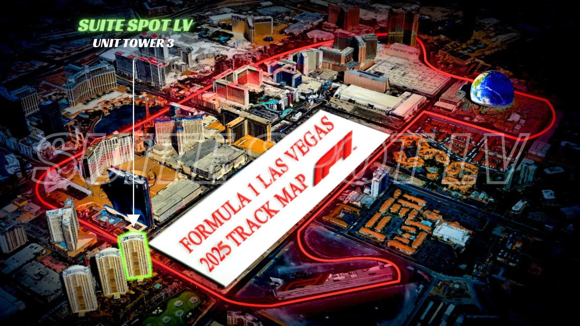 Apartmanhotel Eclipse Studio At Mgm Signature Tower 3 Balcony Strip View F1 Track View Las Vegas